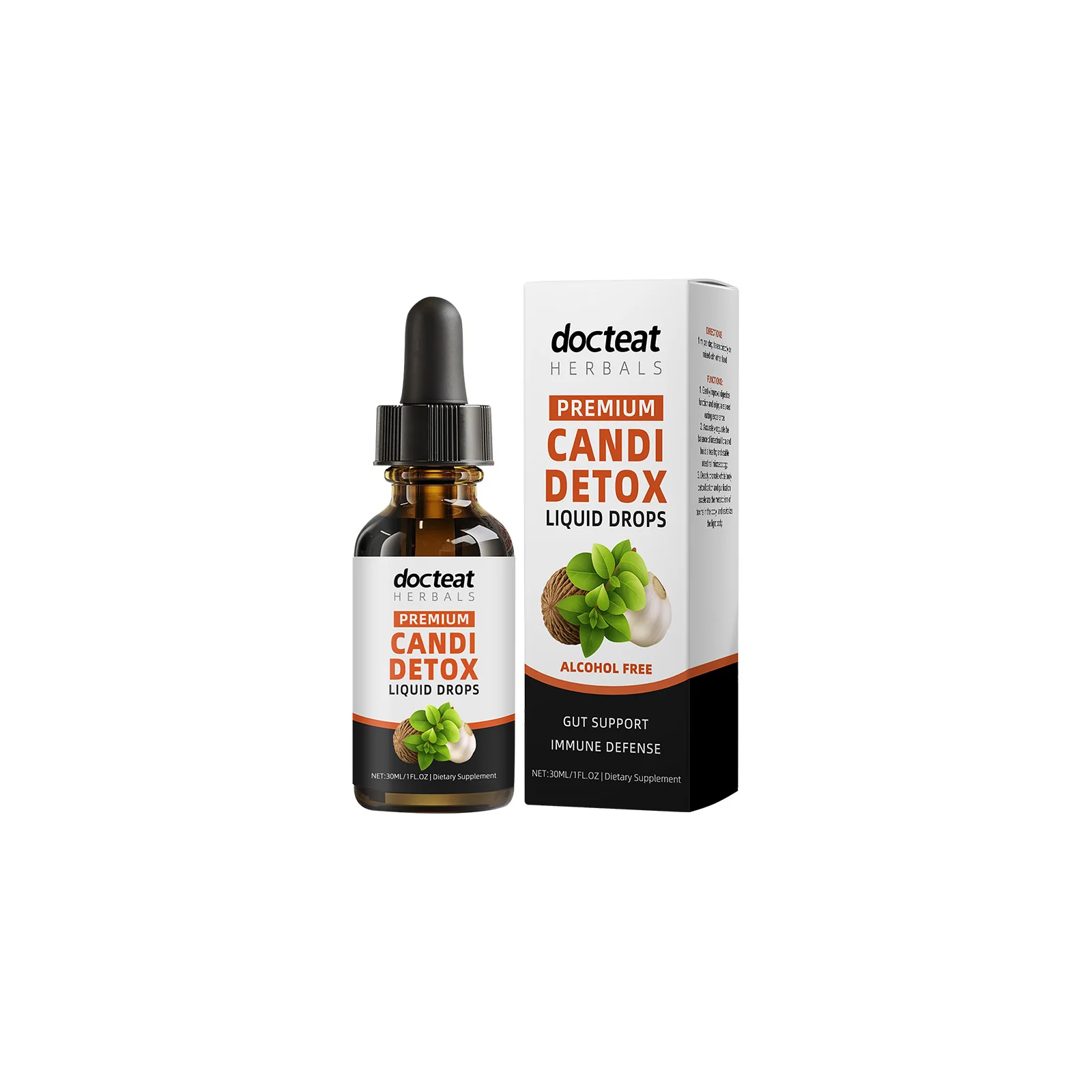 

Detox Candida Cleanse для женщин и мужчин - органические капли масла из орегано, каприловая кислота, черный орех, полынь, канди, вспомогательные добавки