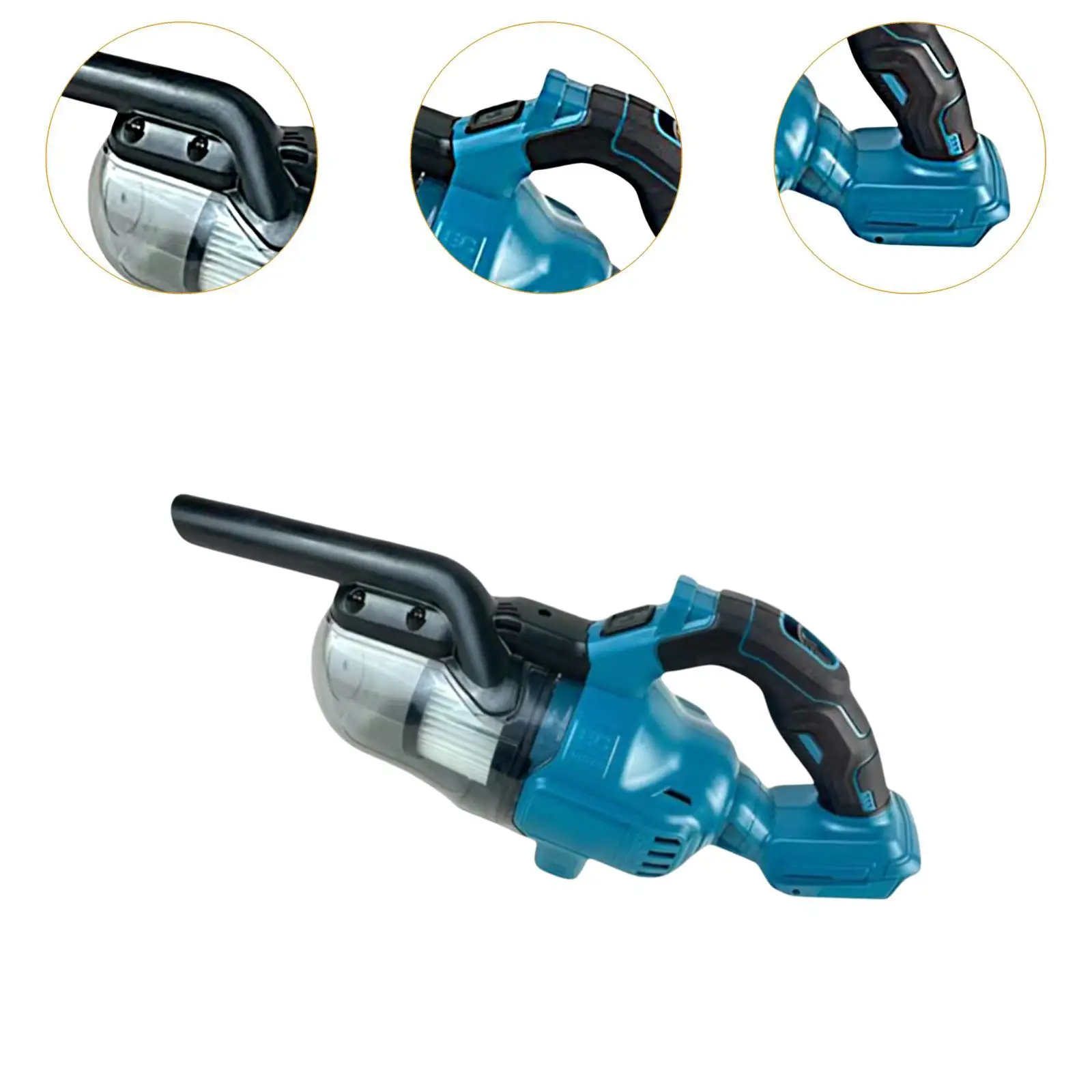 Cordless Handheld Vacuum Rechargeable Small Hand Vacuum Compact Strong Suction Portable for Pet Hair Carpet Floor Boat Auto