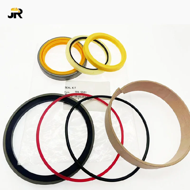 New Replacement Backhoe 1945583 194-5583 Boom Hydraulic Cylinder Seal Kit Fits For Caterpillar CAT Backhoe Loader 416C