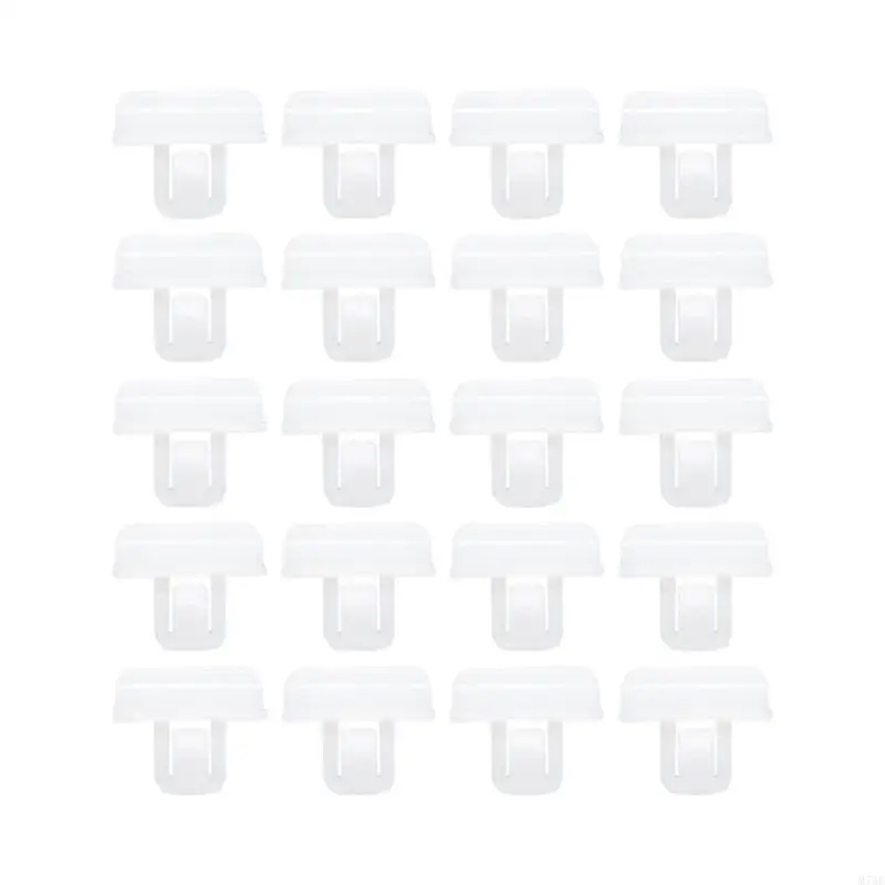 

M76E 20pcs Car Front Grille Buckle Fixing Clips 68225214AA Rear Bumper Guard Fastener