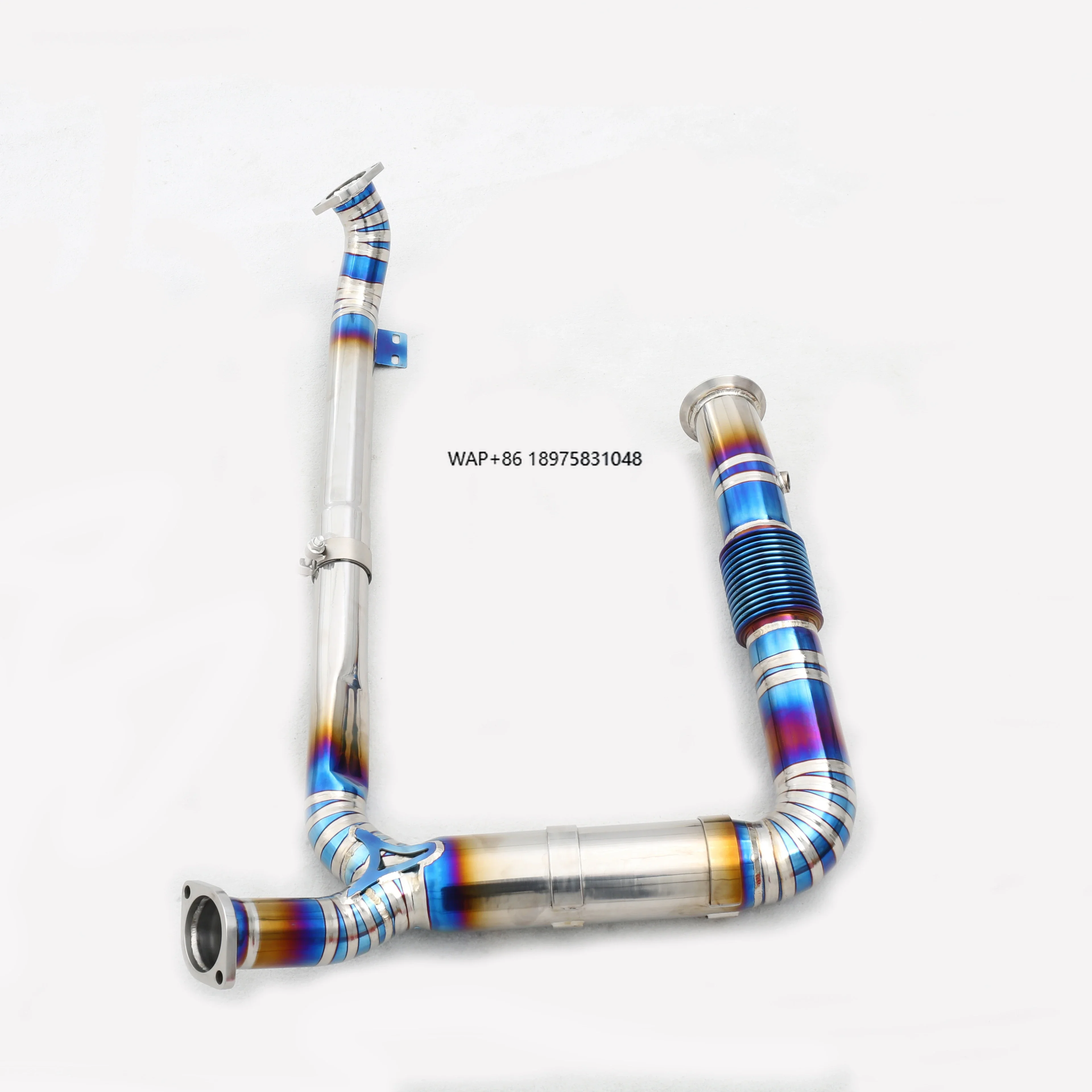 

OEM Custom Titanium Catless Decat Downpipe Perfect Fit for /718 2.0T/2.5T Models