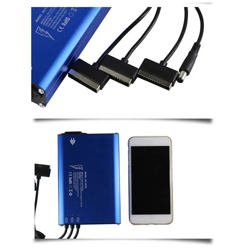 DT98 4in1 Charging Hub for DJI Phantom 4 Battery Hub Fast Charging Drone Accessories US Plug