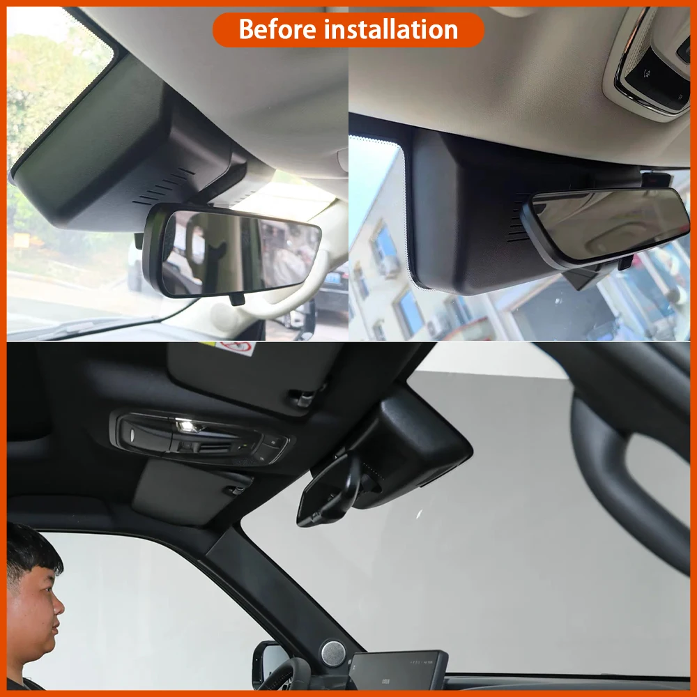 for Haval Raptor 2023 2024 2025 2026 Video Recorder 4K DVR Dash Cam Wifi Camera 170° Wide Angle Loop Recording Plug & Play