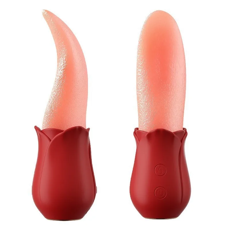 Mia Honey Tongue Clit Tongue Licking Vibrator Thrusting Female Masturbator Electric Massage Stick Sex Products view 6