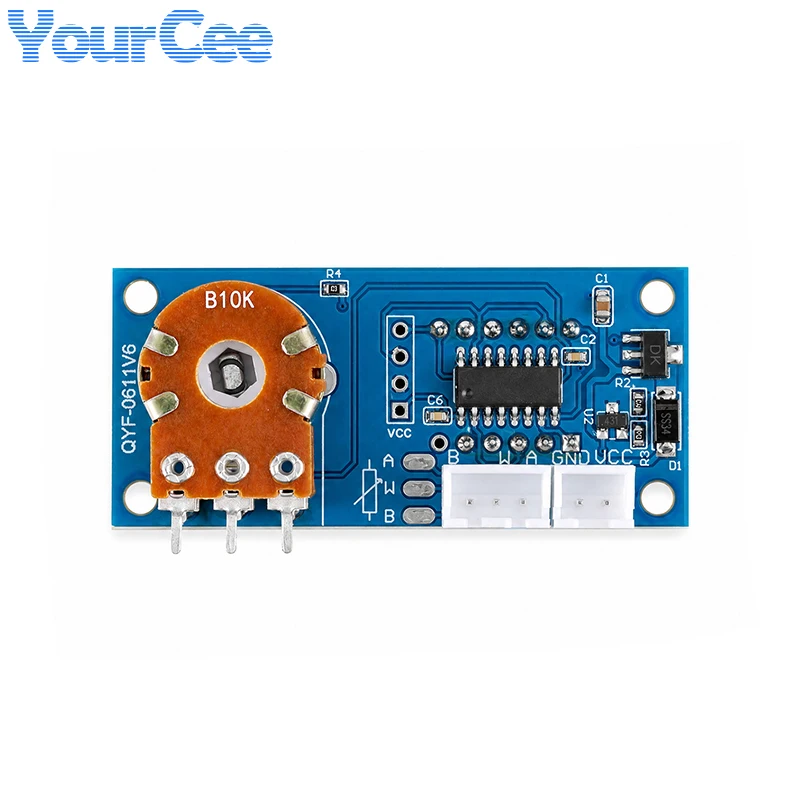 LED Digital Display Potentiometer 1K 5K 10K 20K 50K 100K 500K Single-channel 3-digit Digital Tube Adjustable Resistor Module