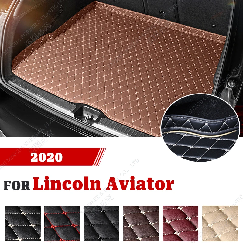 3D Surrounding Design Waterproof Car Trunk Mat For Lincoln Aviator 2020 Custom Car Accessories Auto Interior Decoration