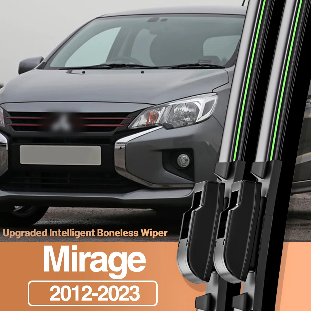 

2pcs For Mitsubishi Mirage 2012-2023 Front Windshield Wiper Blades Windscreen Window Accessories 2013 2015 2016 2018 2019