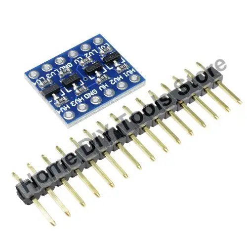 2-way Level Conversion Sensor Module IIC I2C UART SPI 3.3V to 5V 5V to 3.3V Logic Level Shifter With Pins