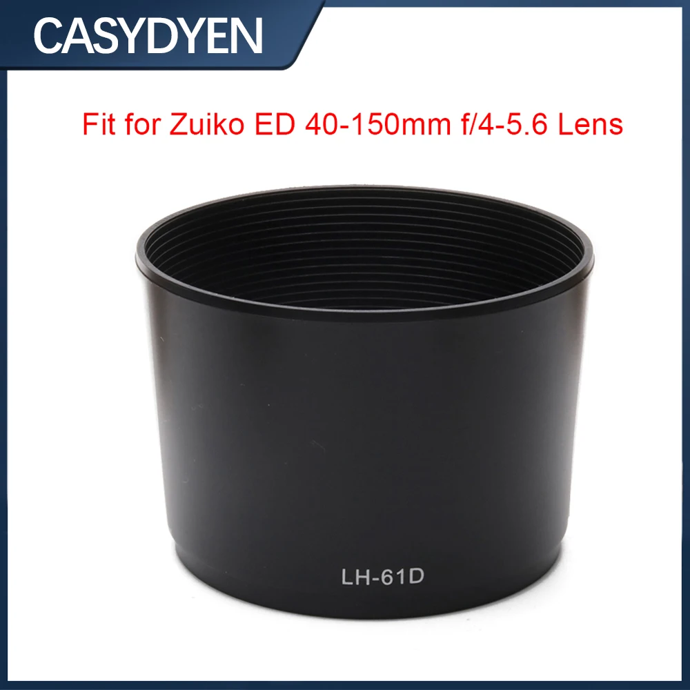 LH-61D Bayonet Lens Hood Replacement For Olympus Zuiko ED 40-150mm Lens Black Camera Accessories