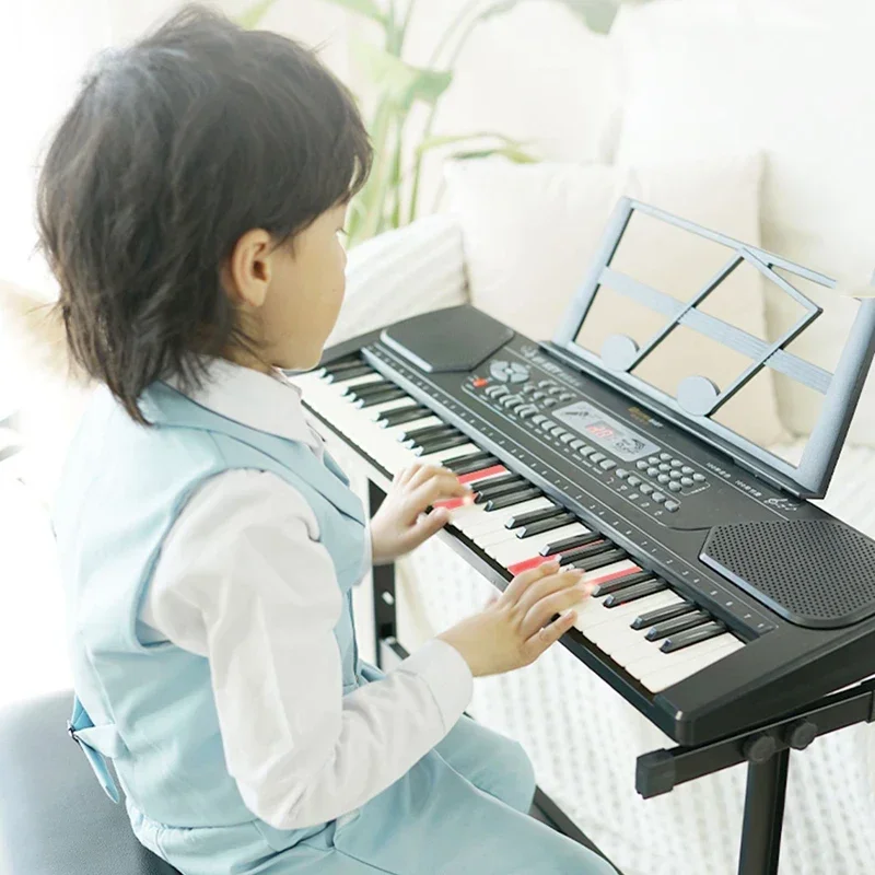 61 Key Keyboard Electronic Organ Kids Mini Keyboard Music Electronic Piano Learning Teclado Musical Consumer Electronics WK50EP