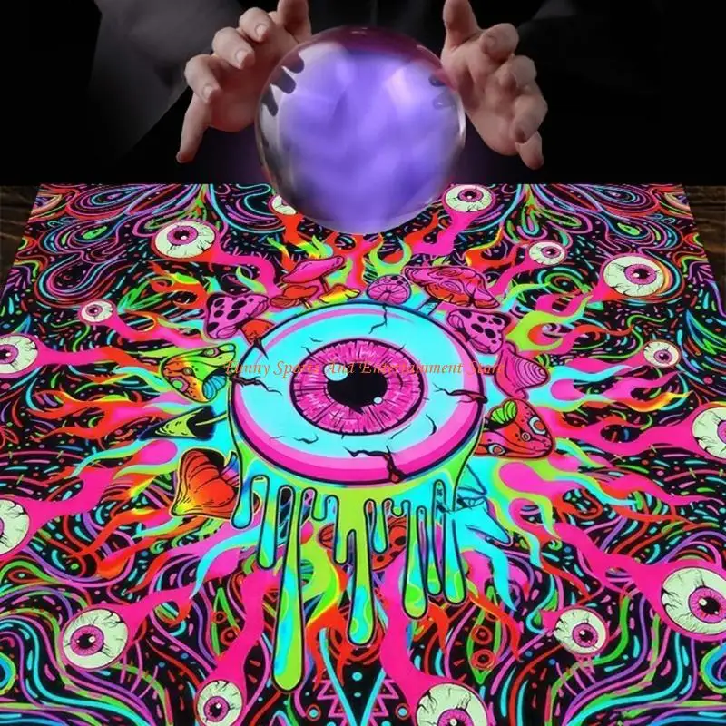 

C4DE Метафизический игровой коврик Маятник Гадания Алтарь Скатерть Настольная игра Карты Pad