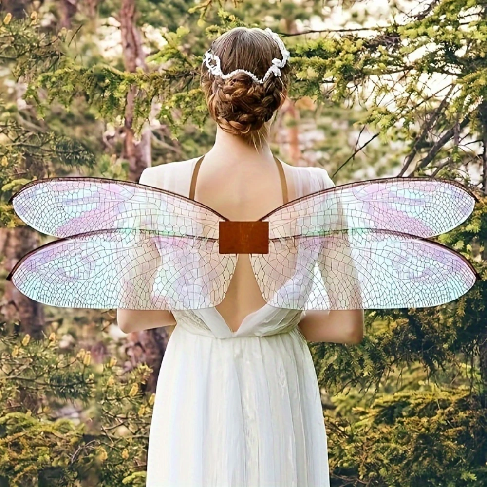 Large Dragonfly Wing Costume for Adults, Elegant Delicate for Cosplay Festivals and Party Dress-Up, Ideal Gift for Enthusiasts