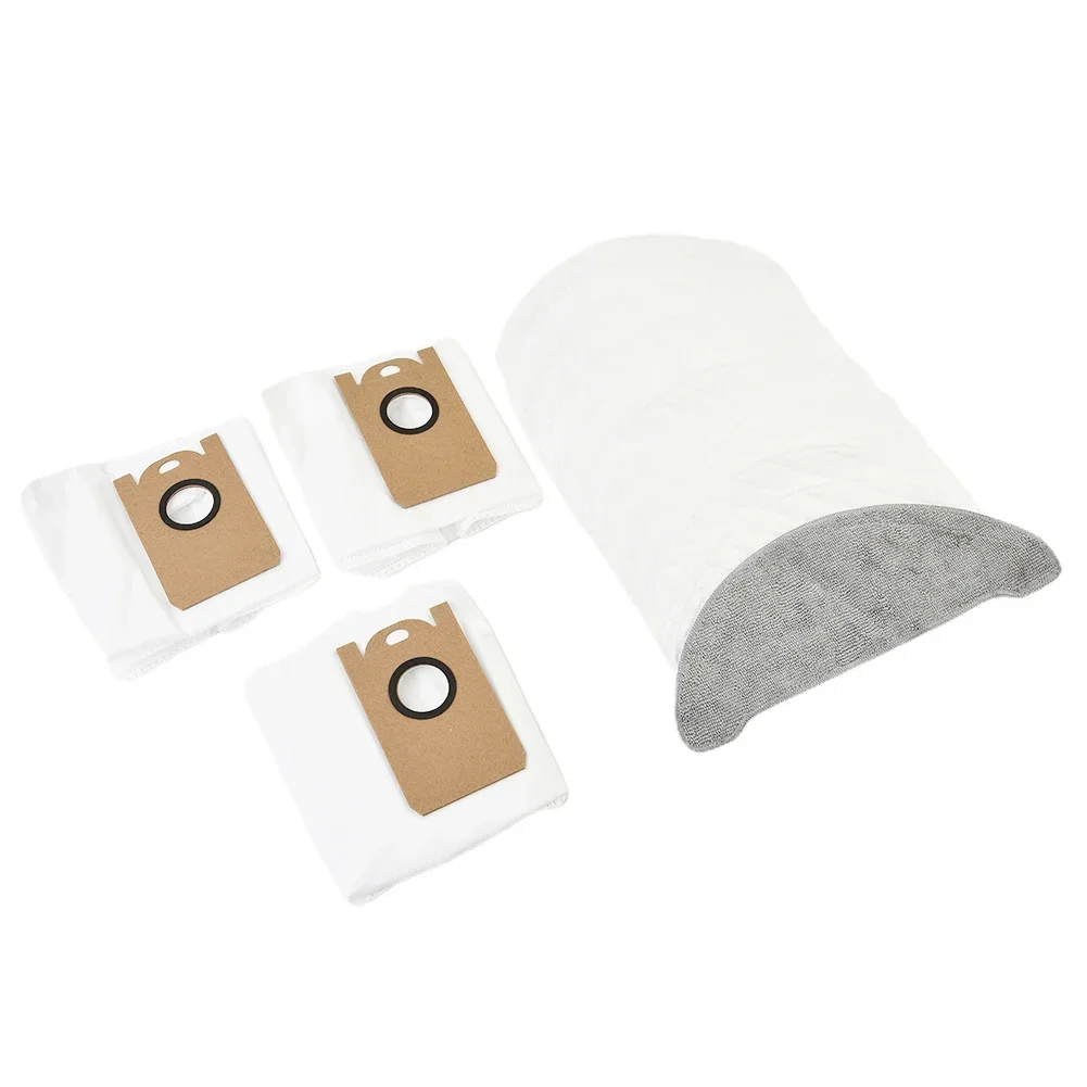 14pcs Mop Cloth Dust Bags Disposable Mop Cloth For IMOU L11Pro  Vacuum Cleaner Parts Replacement Accessories Household