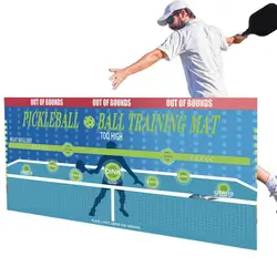 Pickleballs Practice Wall Adhesive Pickleballs Practice Pad Pickleballs Rebounder Board Przenośne Pickleballs Practice Rebounder