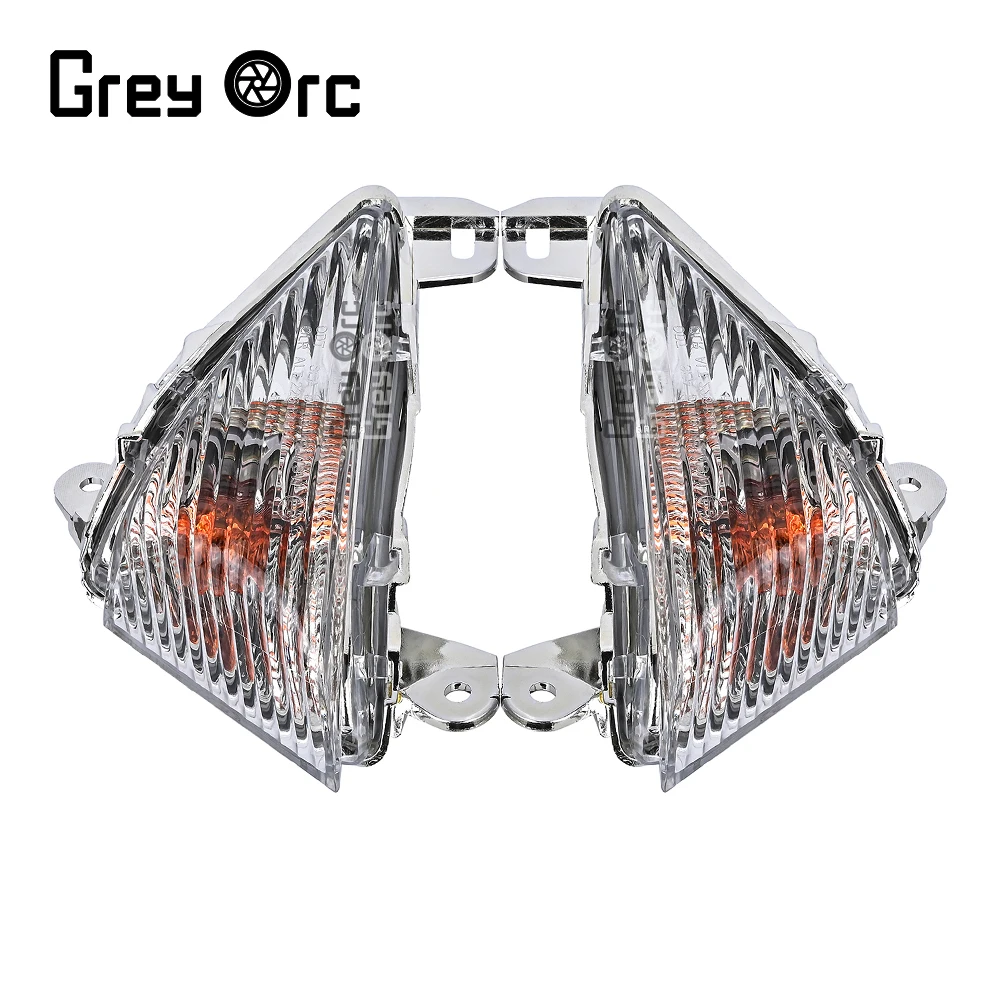 Motorcycle Front Turn Signal Indicator Light For Kawasaki ZX-10R 2006 2007 ER-6F ER-6N 2006-2008 Ninja ZX-14 ZX-14R 2006-2019