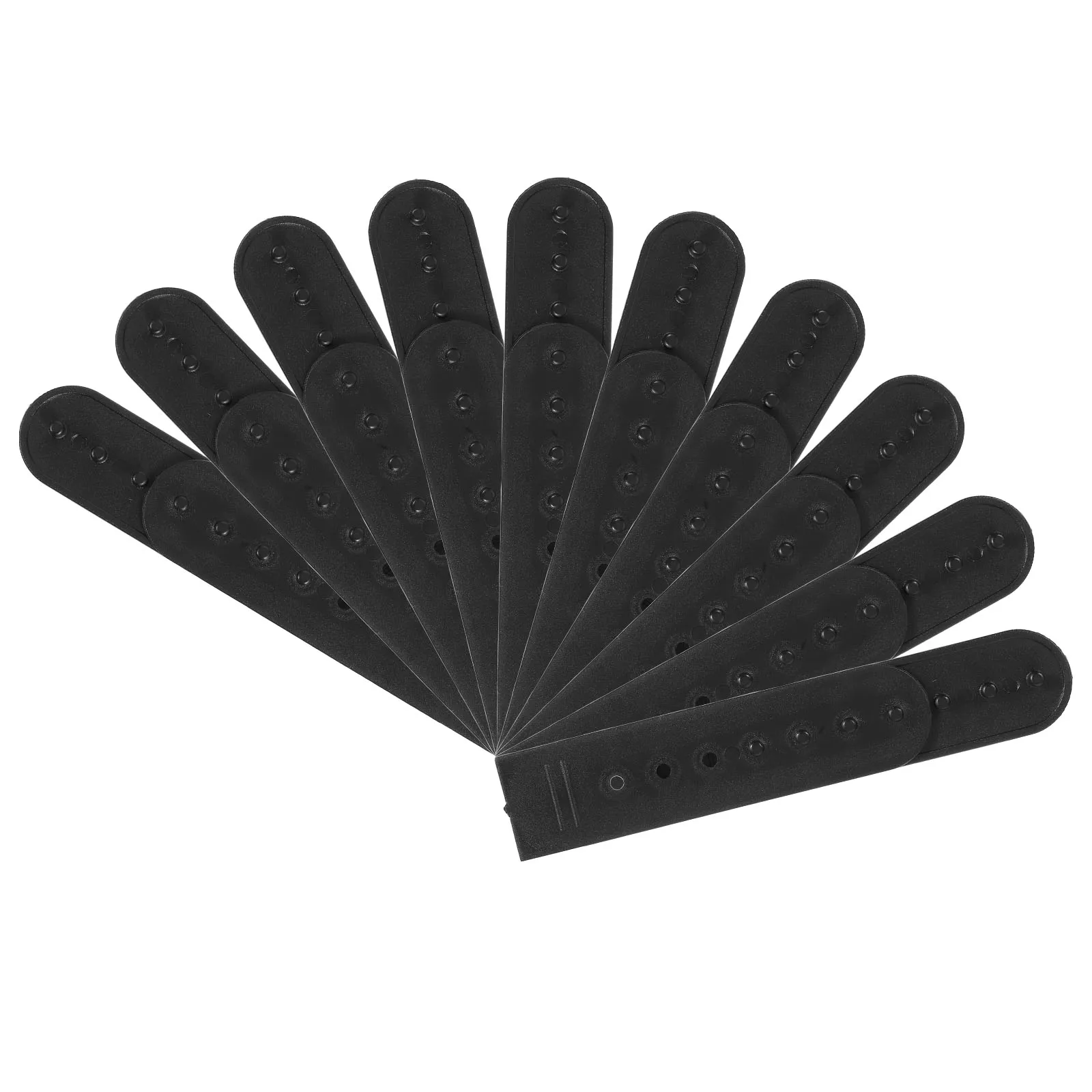 

20pcs Hat Buckle Extender Baseball Cap Adjustable Repair Strap Hard Accessories Plastic Snapback Cap Buckle Strap