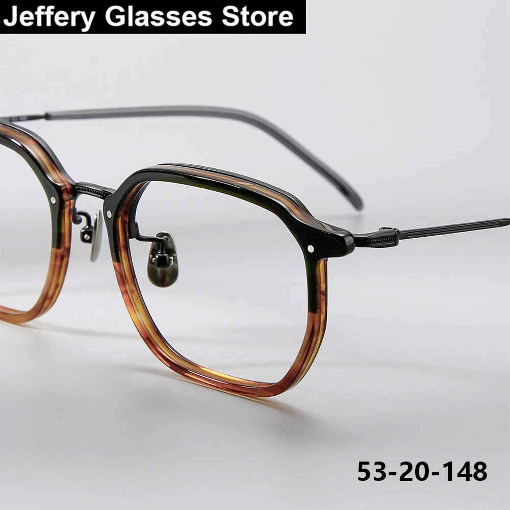 japanese-vintage-men-square-titanium-acetate-optical-eyeglasses-frame-147mm-oversize-ultralight-eyewear-wide-face-fit-spectacles