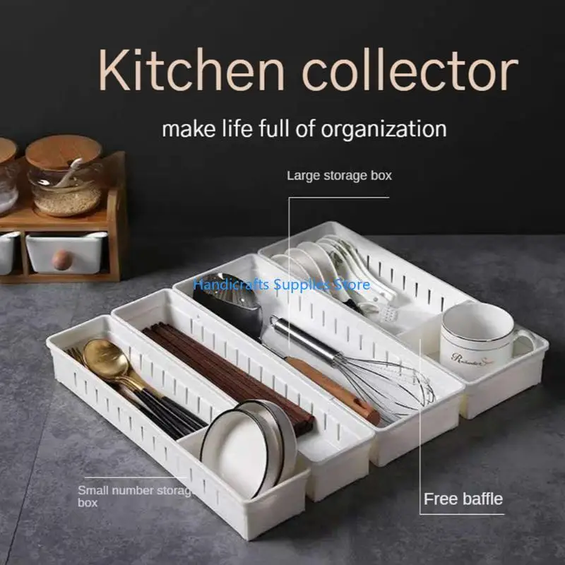 R1WA Desk Drawer Cabinet Dividers Storage Box Partition Baffle for Case Tra
