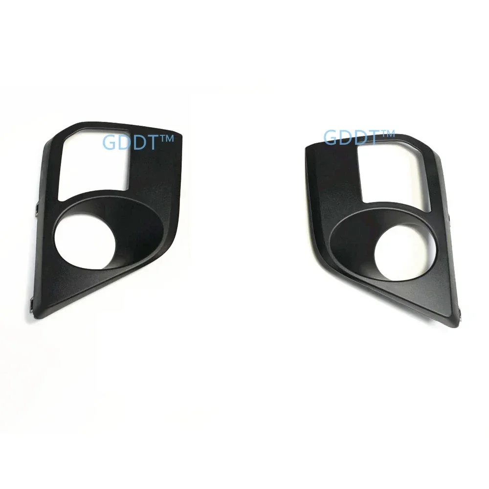 2 Pcs Fog Lamp Cover for L200 2019-2021 Front Clearance Light Frame for Triton Pick Up Front Bumper Lamp Cover