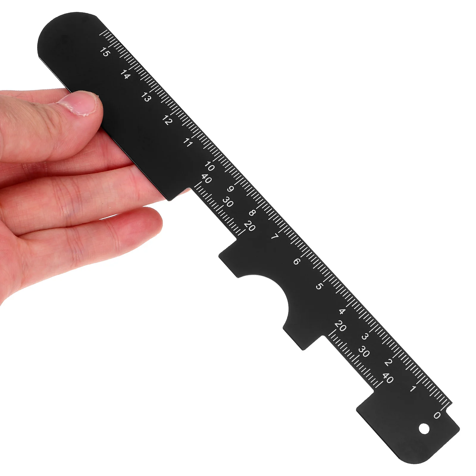 Multifunctional Depth Meter Pupil Distance Ruler Glasses Measuring Eye Distances Student