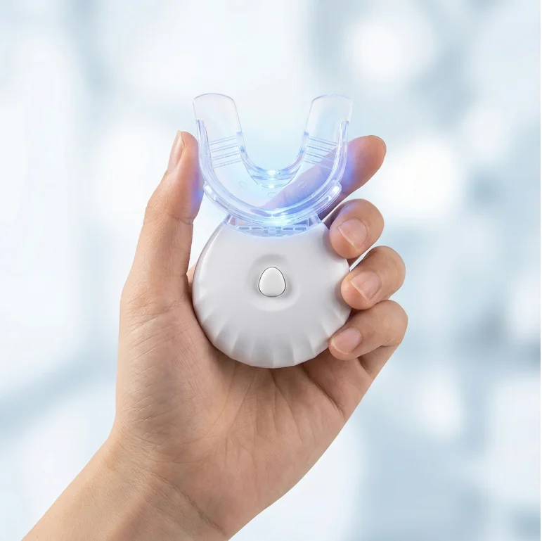 ブルーライトセラピーデバイス、歯茎炎と歯周炎の治療用口腔ケア器具、治癒促進と痛みの緩和に効果あり