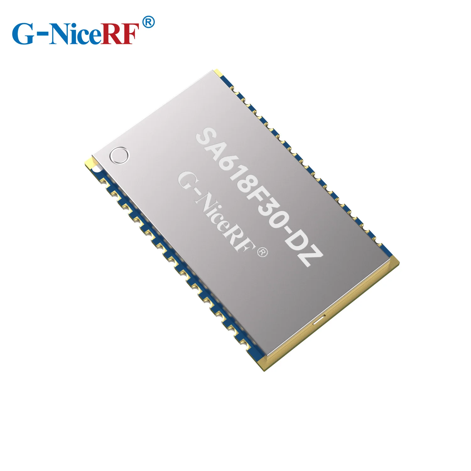 NiceRF| 2PCS SA618F30-DZ 1W 3-4KM Dual Antenna Multi-Level Relay 8K Sampling Rate Full-Duple wireless Audio Module 8-Channels