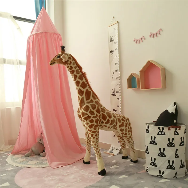 

Kids Room Bed Curtain Canopy Nursery Shading Canopy Crib Decor Mosquito Net Baby Boy Girl Kids Children Bedroom Carpet Canopies