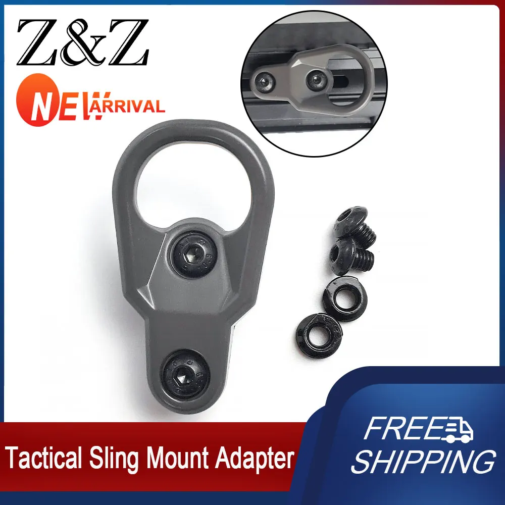 

Metal Weapon Sling Mount Adapter Mounting Base Slings Strap Buckle for Hunting Tactical Accessaries 2024 New