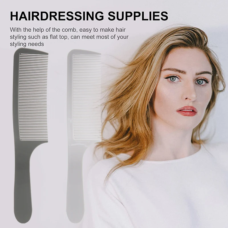 1 professional plastic heat-resistant and thick anti-static comb, S-shaped design, hair styling tool