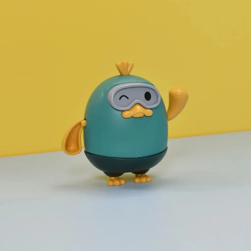 Kids Water Bath Toys - Duckling and Turtle Pull String Summer Playtime Swimming Duckling Crayfish Baby Educational Fun