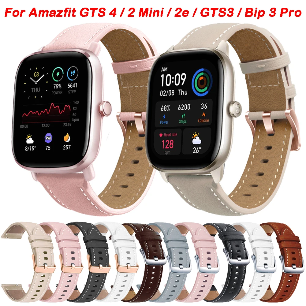 20mm Sports Strap For Huami Amazfit GTS 4/2 Mini GTS 3 2e Smart Watch Band for Huami Amazfit Bip 3 Pro / GTR Mini Bracelet