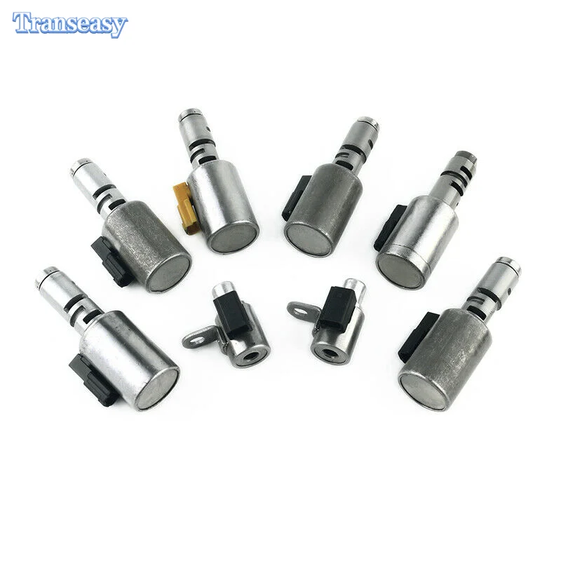 

8Pcs 6-Speed Transmission Solenoid Kit Set 09G TF-60SN TF60SN TF60-SN For VW Audi Jetta Golf Passat Beetle Mini 2003-ON