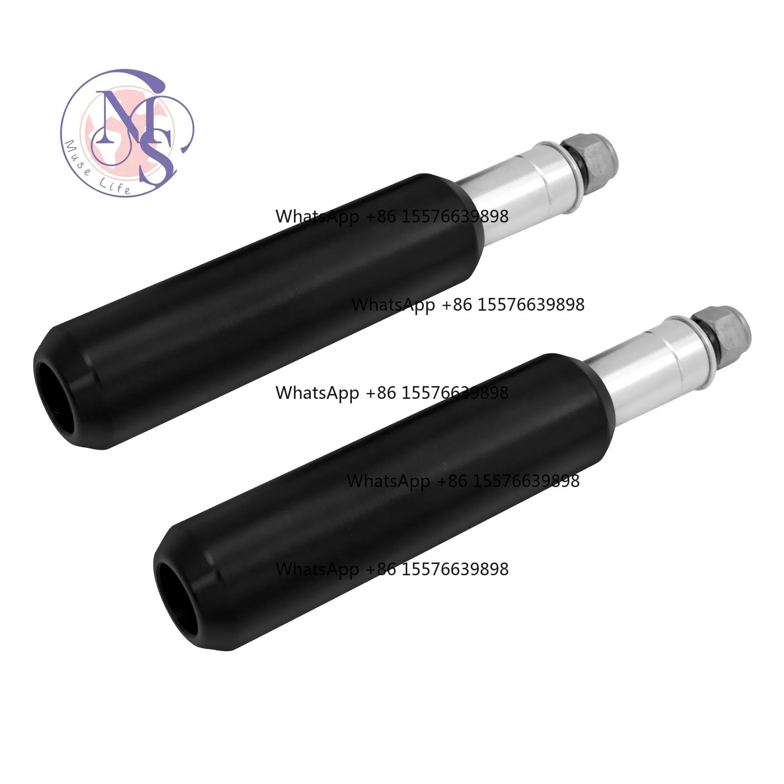 Rear Anti-Collision Crash Bar Frame Guard, Motorcycle Anti-Fall Protective Bumper Mod Part