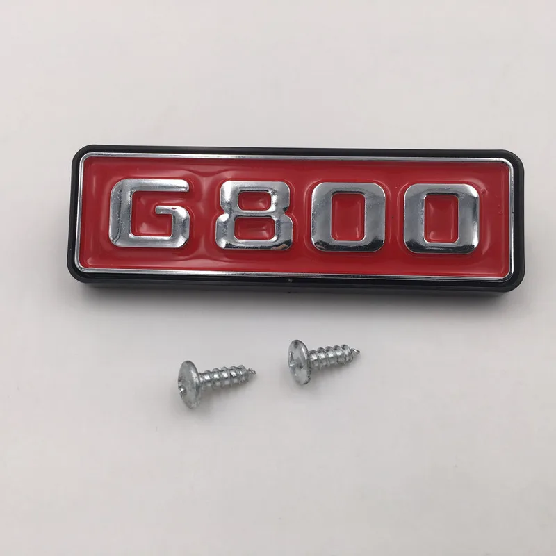 1 Pcs Car 3D Decal G800 emblem Sticker grill griller badge For Mercedes Benz BRABUS G463 G Class Car Badge Emblem