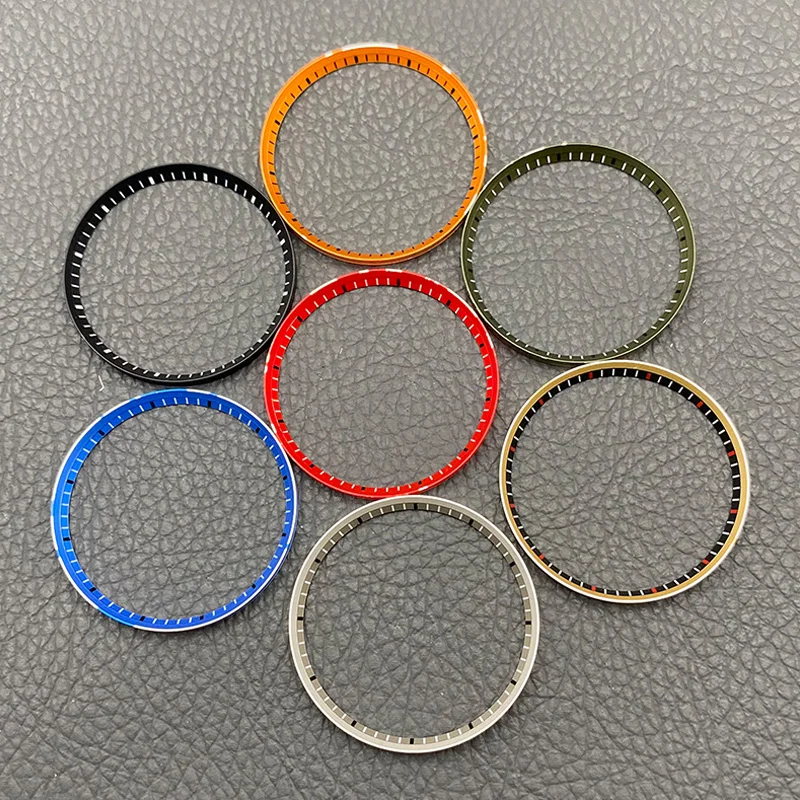 Mod 30,5 * 27,5 mm Anello capitolo orologio in rame Combinazione libera adatto per SKX007 SKX009 5 SRPD Diving NH35 Custodia Sostituisci le parti