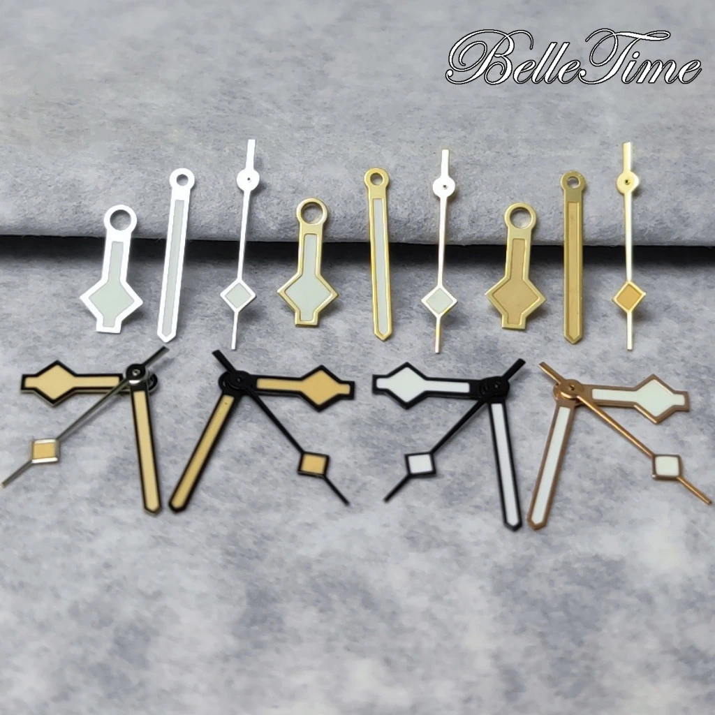 

Silver/ Black/Gold/Rose Gold/Silver Orange/Golden Orange/Black Orange C3 Green Luminous Watch Hands For NH35 NH36 NH38 Movement