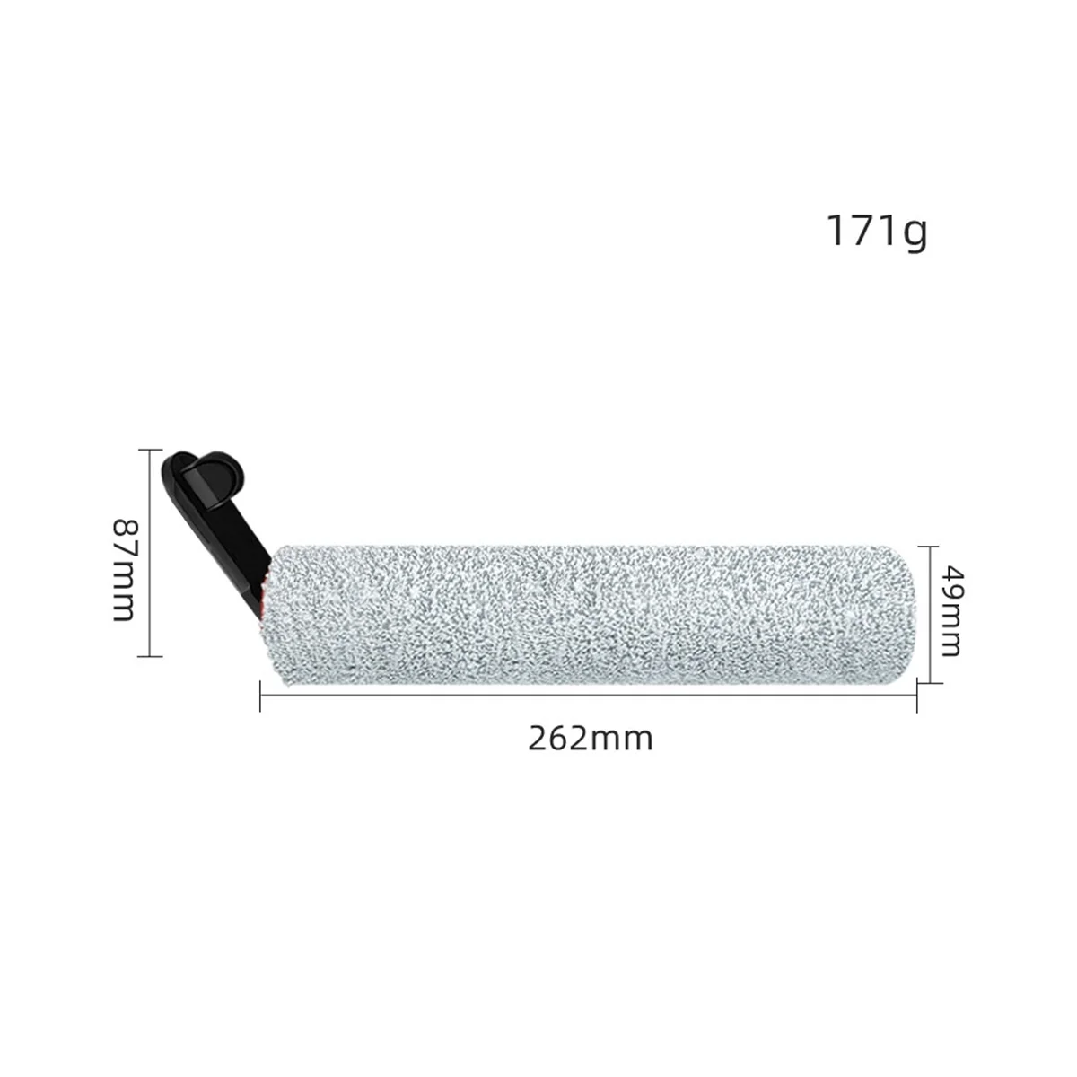 แปรงลูกกลิ้ง5ชิ้นสำหรับ H12เครื่องดูดฝุ่นไร้สายแบบเปียกและแห้งอุปกรณ์ทำความสะอาดของใช้ในครัวเรือน