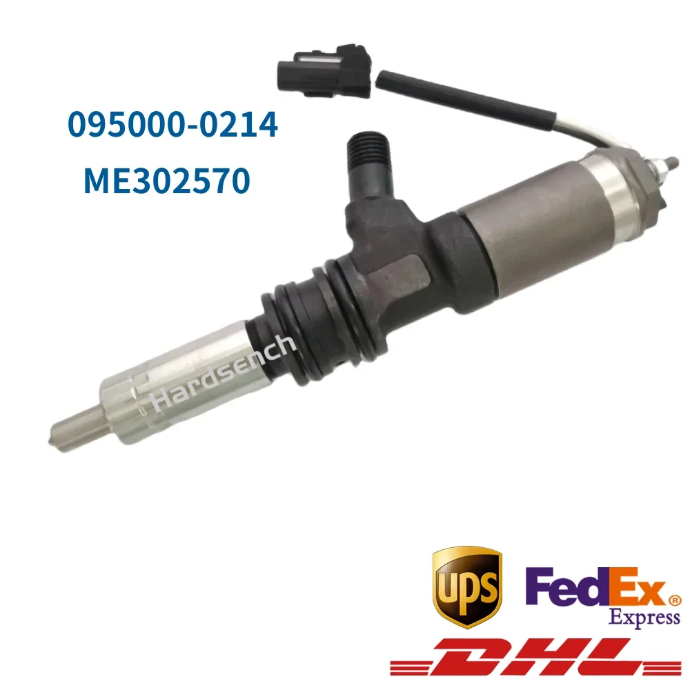 

095000-0214 ME302570 Common Rail Diesel Fuel Injector For M/i/t/s/u/b/i/sh-i 6M60T