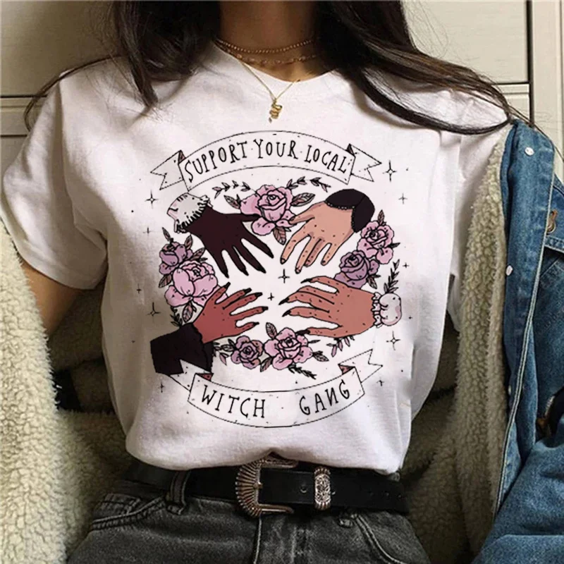 Witch Magic tshirt women Japanese t-shirts girl streetwear 2000s clothing