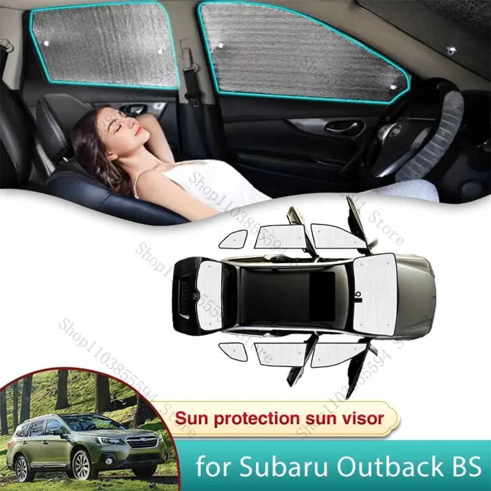 

Car Sun Shade for Subaru Outback BS MK5 2015 2016 2017 2018 2019 Accessories Sunshade Windshield Side Window Privacy Anti-UV Car