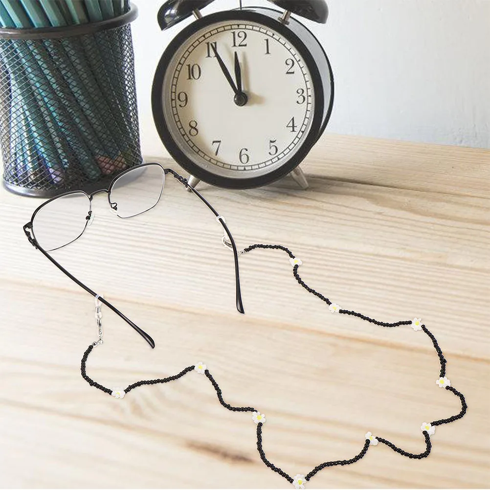 2 قطعة حزام النظارات مطرز مكافحة خسر حامل النظارات قلادة للسفر في الهواء الطلق نظارات شمسية رياضية التجنيب الملحقات #5