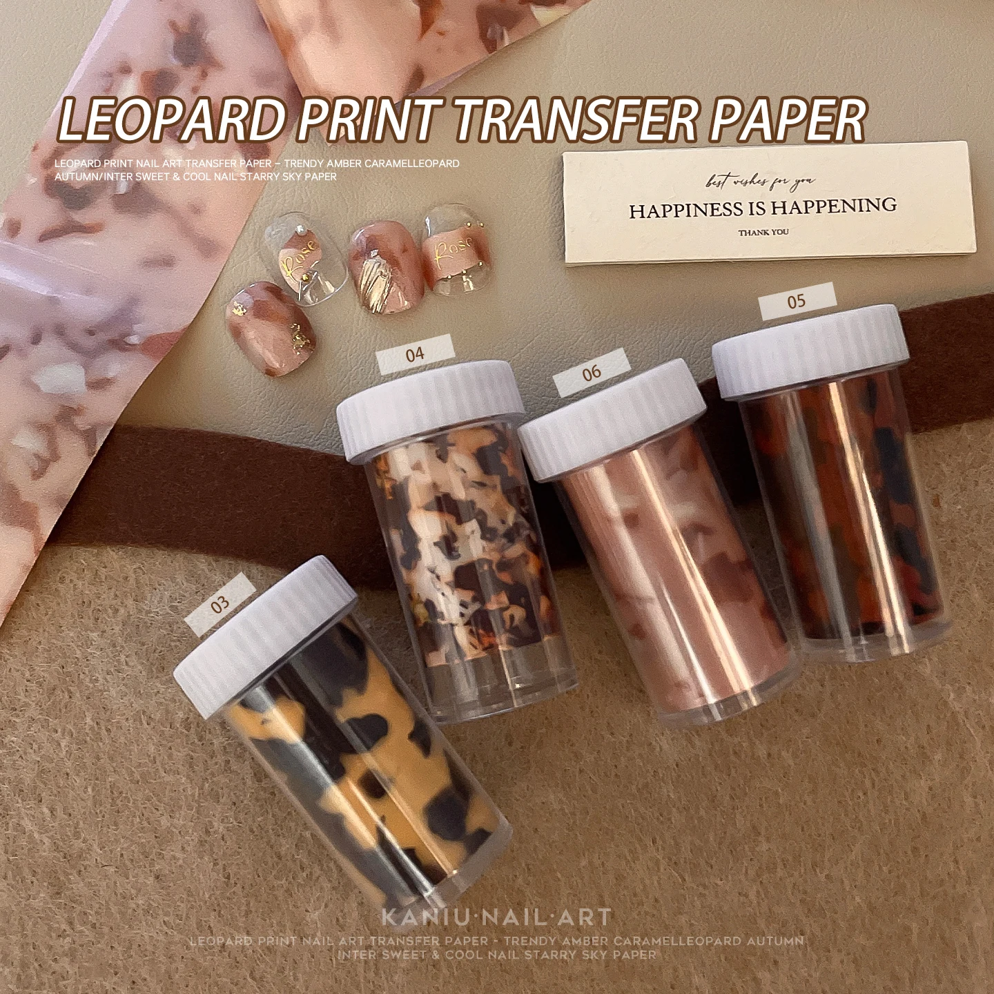 Kaniu 2PCS Marmorfolie Nail Art Aufkleber Abziehbilder Nagelfolie Tipps Sternenhimmel Bernstein Muster Transferfolie für Nägel Designer