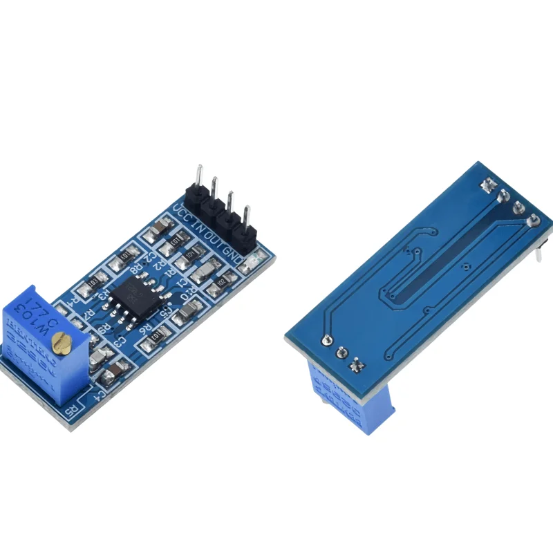LM358 100-fold gain signal amplification module operational amplifier module