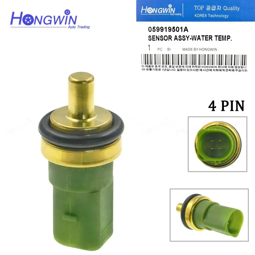 078919501C 059919501A Water Temp Coolant Temperature Sensor For Audi RS6 A3 A4 A6 S3 S4 S5 S6 S8 VW Crossfox Beetle 1996-2010