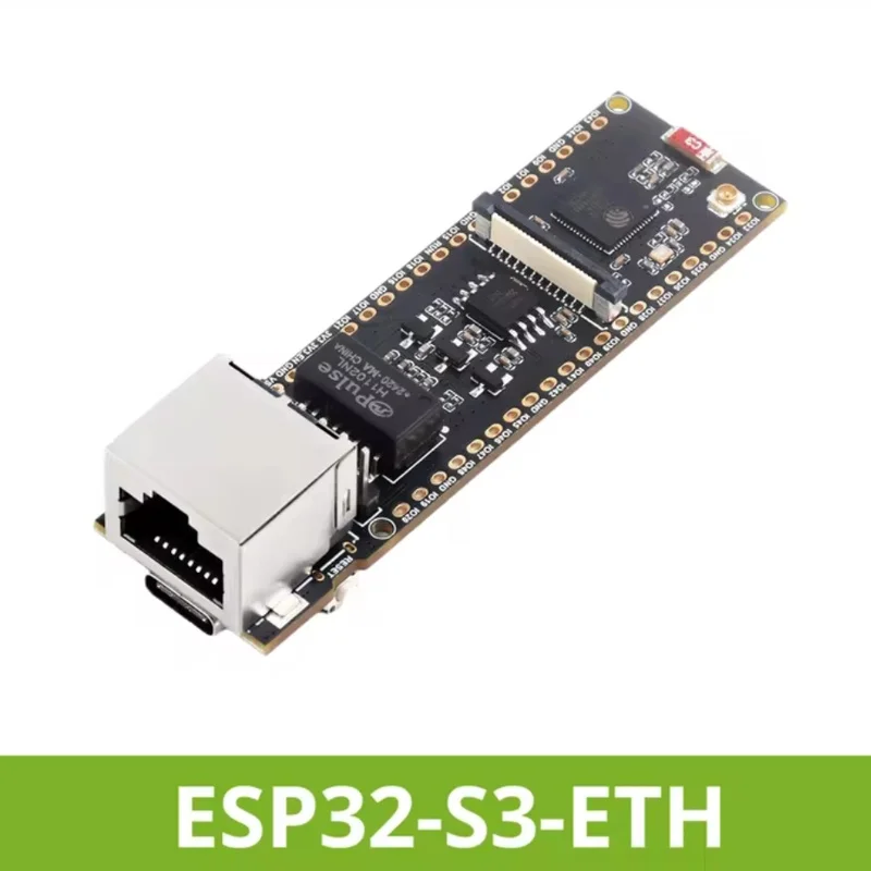 Waveshare ESP32-S3 ETH Development Board, Optional PoE Module And Camera Module, Onboard TF Card Slot, Camera Interface