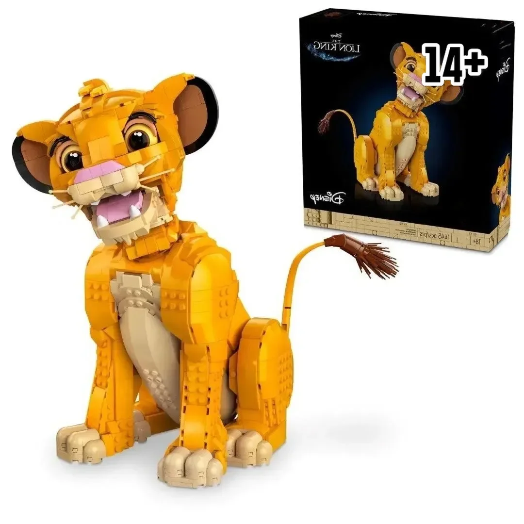 

Строительные блоки Disney Avail 43247, 1445 шт., фигурки животных, модель из кирпичиков, игрушки для детей, подарки на день рождения, Рождество, вечеринку
