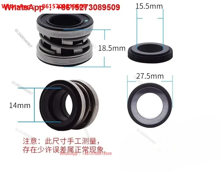 JOHN CRANE shaft seal seal ring Matsui mold temperature machine water seal INT-0180-S INT-0150-S
