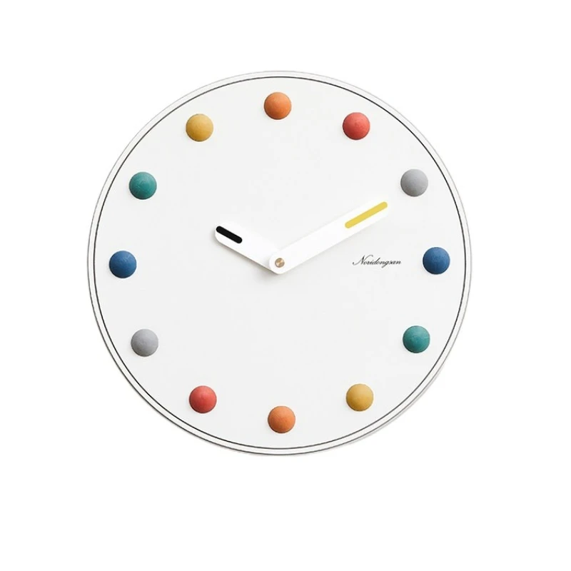

Clocks Simple Nordic wall clock Living room home fashion clock