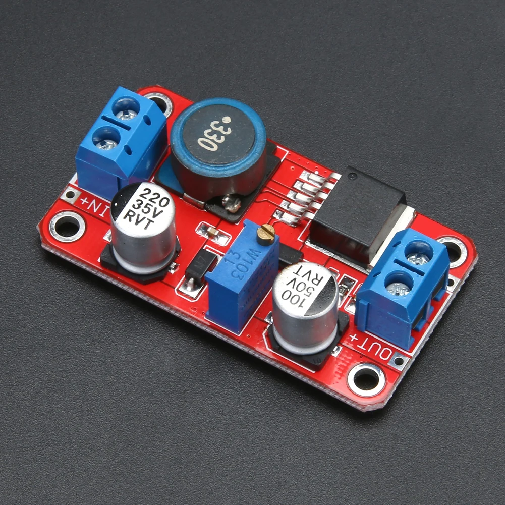 XL6019 5A Max Current DC to DC Adjustable Boost Power Supply Board Module