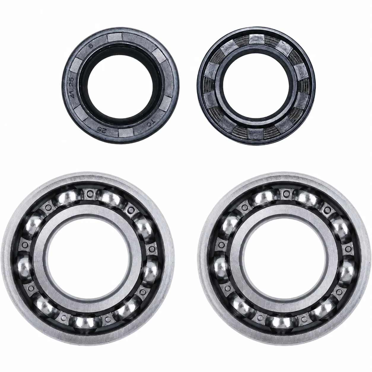 Crank Bearing Oil Seal Kit For Honda GX160 GX200 6205 Bearing OEM 96100-62050-00 91201-Z0T-801 Replacement Small Engine Parts